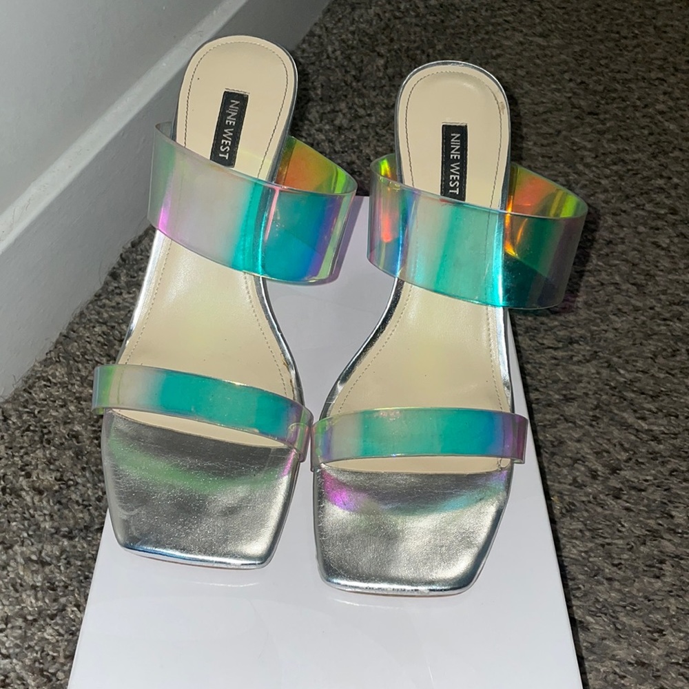 Heeled Slide Sandal
